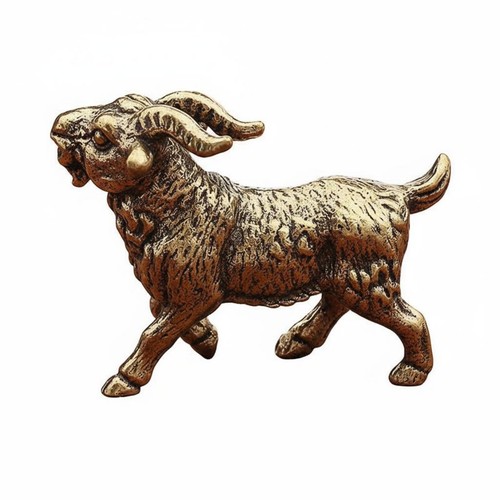Chinese lunar brass figurine - brass,