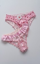 2 Piece Pink Rose Print Girly