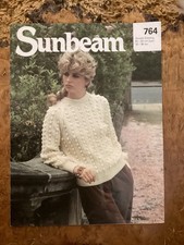 Women’s Knitting Patterns DK Jumpers 32-38” Sunbeam 764
