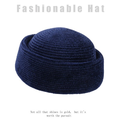 French retro chenille - french, pillbox