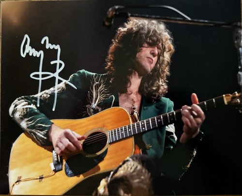 Jimmy page signed - page,