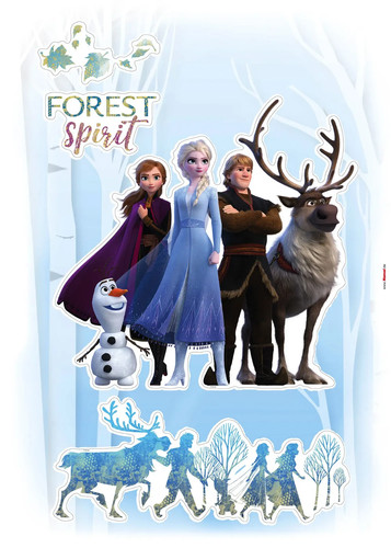 Frozen wall stickers - frozen,
