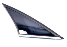 REAR QUATER GLASS FOR VAUXHALL VECTRA C VXR ELITE CHROME TRIM 02-09 13137874LH