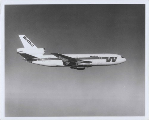 Western airlines douglas 10 - airlines, dc-10