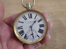 ANTIQUE MAPPIN & WEBB  GENTS GOLIATH POCKET WATCH