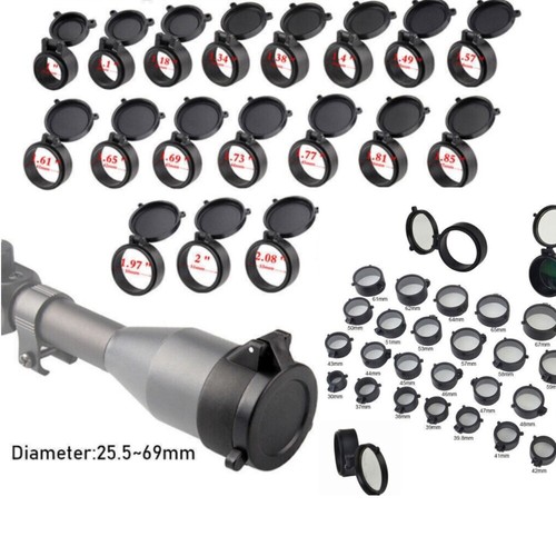 Flip scope objective lens - up,
