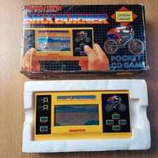 Grandstand BMX Burner Vintage 1984 LCD Game - BOXED With Poly Insert, Working!