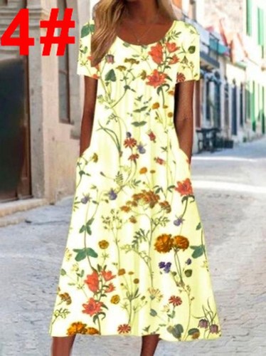 Ladies summer floral print - summer,