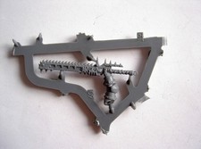 #Q023 Warhammer 40K World Eaters Chaos Lord Invocatus Chainsword parts bits GW