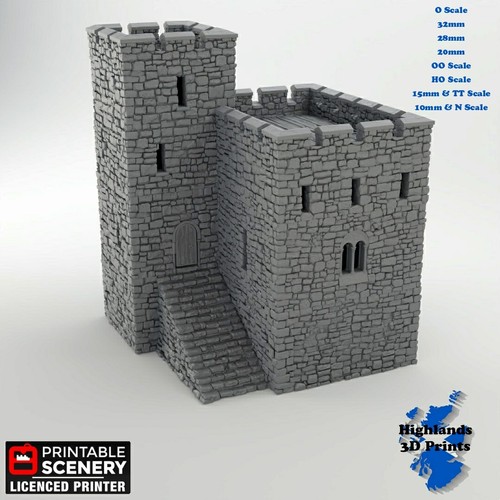 Norman stone fort scatter - norman,