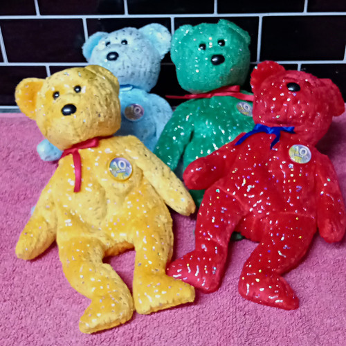 Beanie buddies decade teddy - beanie,
