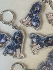 Tan and black coonhound - tan,