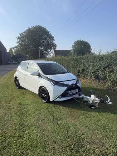 Toyota aygo motorhome tow car - toyota,
