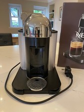 Nespresso Vertuo GCA1 GB Coffee Machine Chrome RRP 219 GBP
