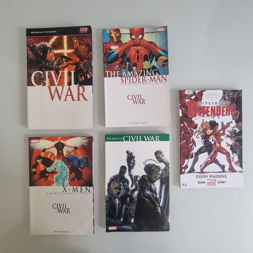 Marvel civil war - civil, graphic