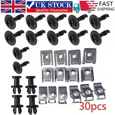 30X Clips Screw Kit For Audi