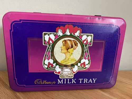 Vintage cadburys milk tray tin - tray,