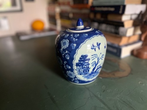 Antique blue and - antique, chinese