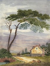 Rural Scene - Antique
