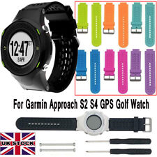 For Garmin Approach S2 S4 GPS Golf Watch Silicone Wristband Band Strap +Tool UK
