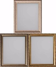 Shabby Chic Picture Frame Ornate Brompton Range Photo Frames Gold Bronze Cream 