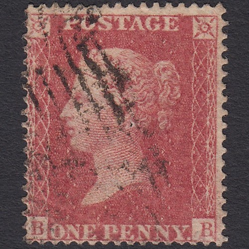 L33 1857 1d rose red - l33_28, qv