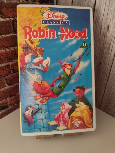 Robin hood vhs tape - hood,
