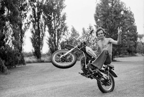 British motorcycle road - , racer