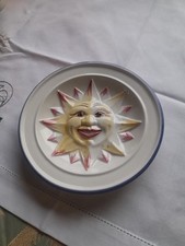Small Italian Ceramic Sun Face