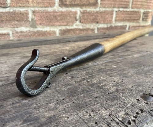 Antique long bull leader - antique, 1.4m