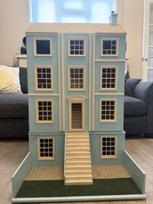 Large wooden dollhouse - wooden,