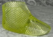 Rare Vintage Vaseline Glass