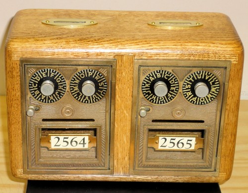 Post office box door coin - s,