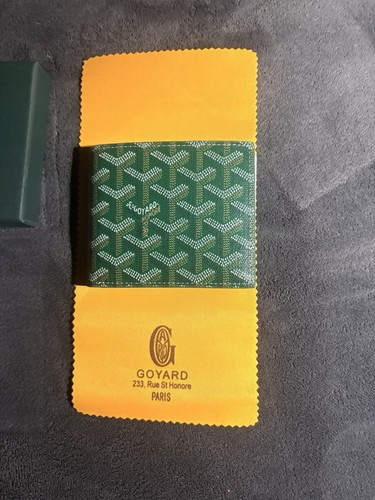 Goyard victoire wallet green - victoire,