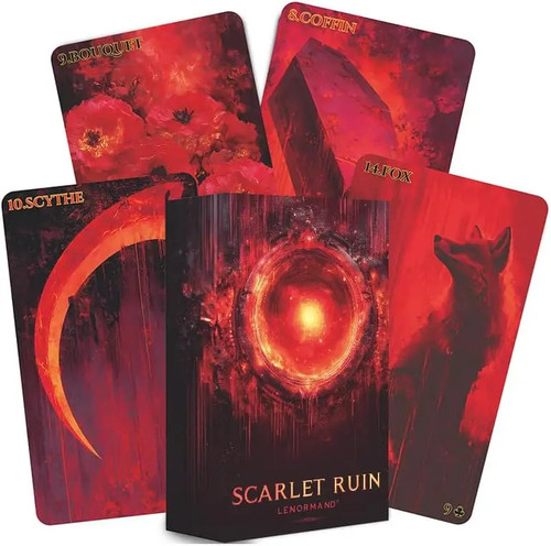 Scarlet lenormand deck - scarlet, 36
