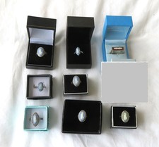 Wedgwood Sterling Silver rings - group of 8 includes Stephen Webster