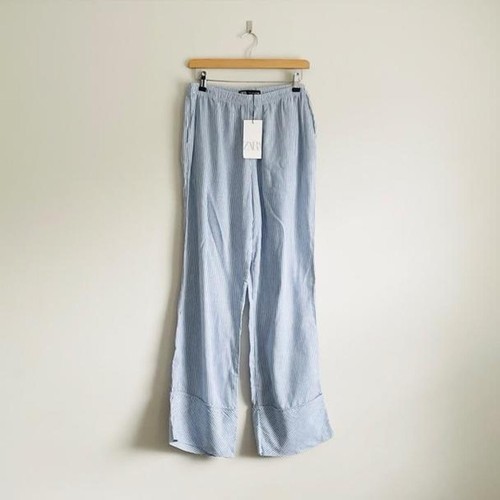 Zara blue white striped - zara,
