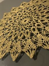Vintage Hand Crochet Lace  Coaster Doilies  table Handmade  100% cotton