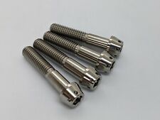 Yamaha R1 R1M Titanium drilled taper front axle bolts 2015 onwards front wheel