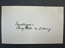 Union Major General THEODORE