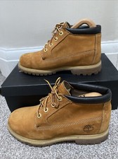 Women's Timberland Nellie Boots-Wheat Waterproof Chukka-UK6 Wide- Barely Worn!