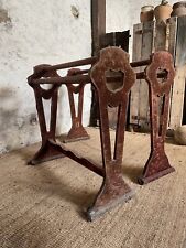 Antique 19th C. French Saddle Rack. Freestanding Large Towel Clothes Rail .