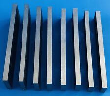 Set of 4 pairs of Parallels  5/32" thick 3" long