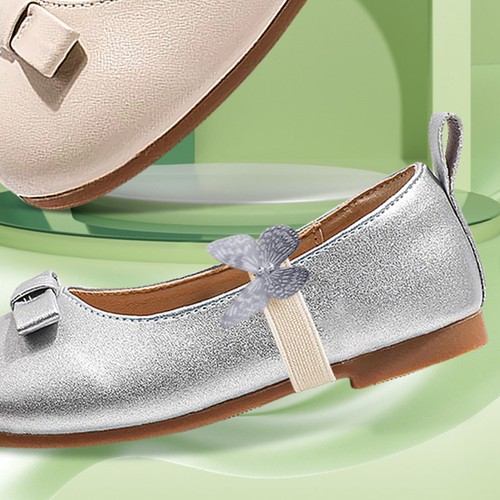 Elastic butterfly shoe straps - butterfly,