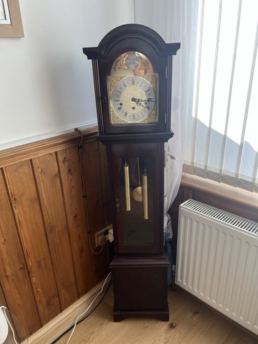 Grand daughter long case - case, clock