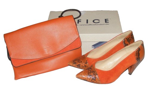 Matching set office orange - office,