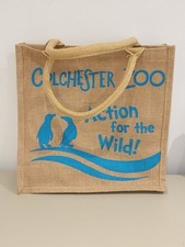 Colchester Jute Tote Bag 12”x 12” Hessian Bag