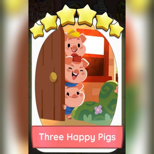 Three happy pigs - 1x,