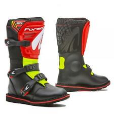 FORMA ROCK KIDS TRIALS BIKE BOOTS. WHITE/RED/YELLOW. ALL SIZES. ***FREE P&P***