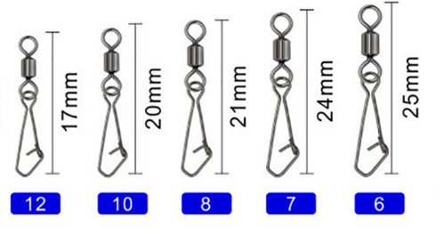 Snap link swivels small - snap,
